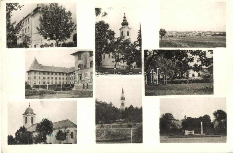 Aszód, templomok, M. kir. javító intézet főépülete, gimnázium