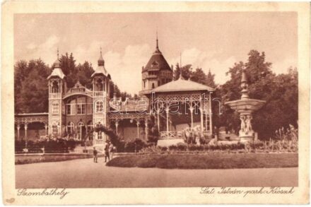 Szombathely, Szent István park, Kioszk (fl)