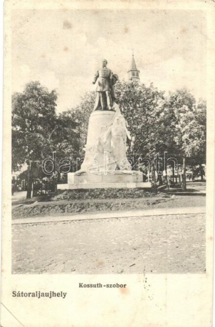 Sátoraljaújhely, Kossuth Lajos szobor (EK)