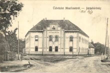 Mezőcsát, Járásbíróság. Fogyasztási Szövetkezet kiadása (EK)