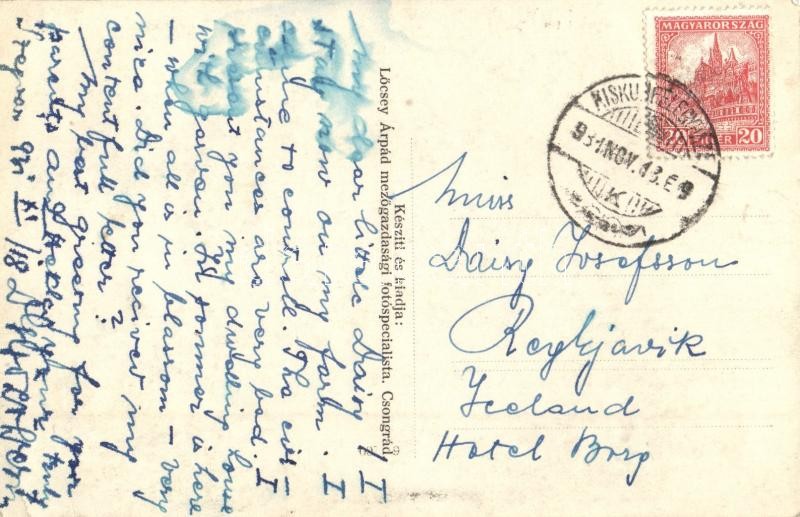 1931 Szegvár, Dr. Győző Dezső tanyája, Rózsa-lak úrilak.Lőcsey Árpád mezőgazdasági fotóspecialista felvétele és kiadása - Image 2