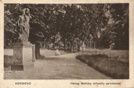 Körmend, Herceg Batthyány kastély parkja. Kiadja Nagy Béla (EB)