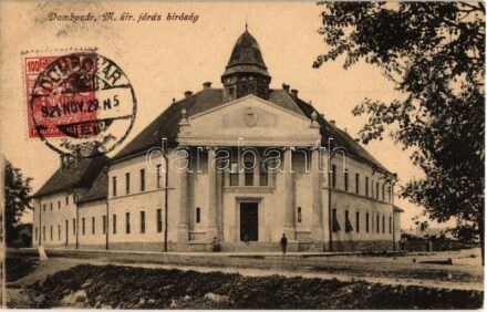 Dombóvár, M. kir. járásbíróság. TCV card