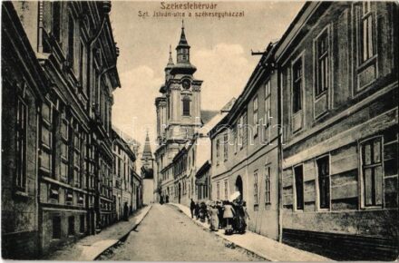 Székesfehérvár, Szent István utca, székesegyház