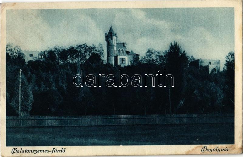 Balatonszemes-fürdő, Bagolyvár (EK)