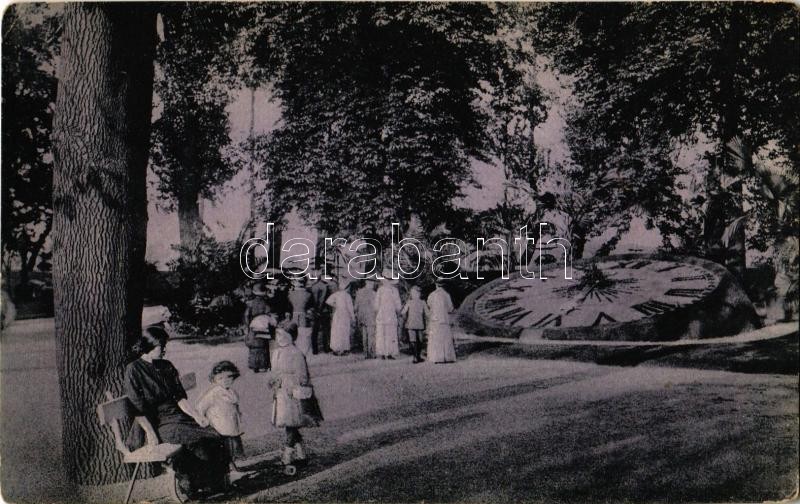 Budapest XIII. Margitszigeti virágóra (EK)