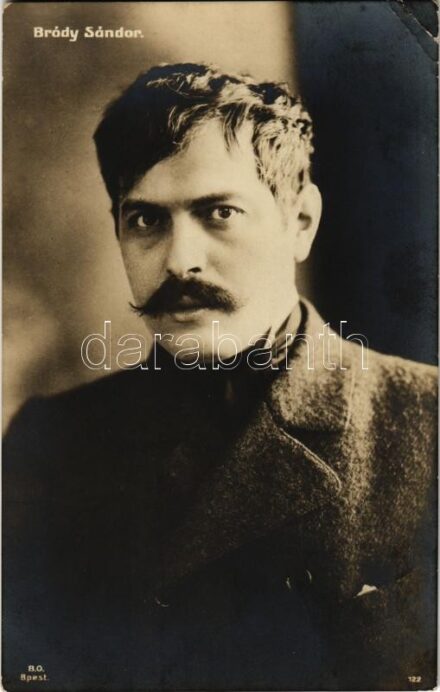 Bródy Sándor, magyar író, drámaíró és publicista / Hungarian writer (EK)