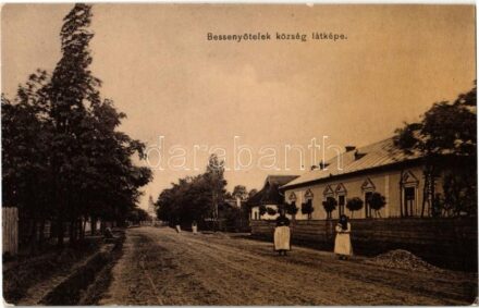 Besenyőtelek, Bessenyőtelek; utca. Kiadja a Baross nyomda