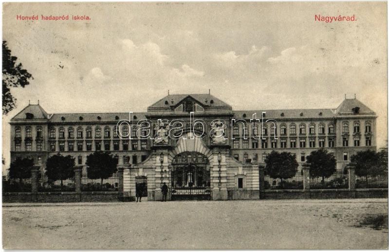 1912 Nagyvárad, Oradea; M. kir. honvéd hadapród iskola / K.u.K. military cadet school