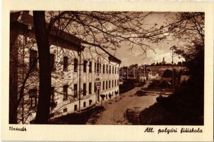 Vasvár, Állami polgári fiúiskola