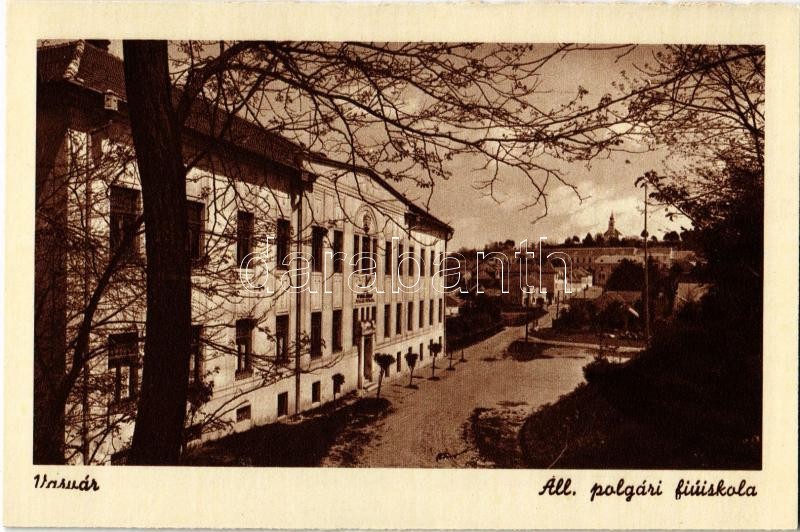Vasvár, Állami polgári fiúiskola