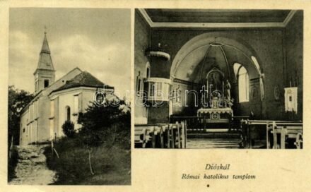 Dióskál, Római katolikus templom, belső (EK)