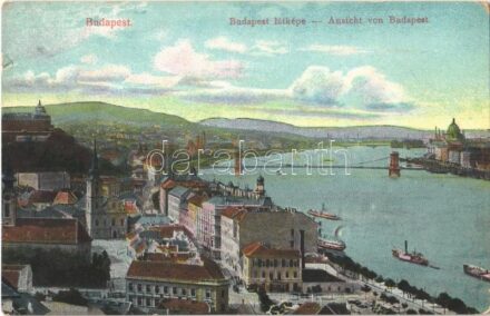 Budapest, Látkép (kis szakadás / small tear)