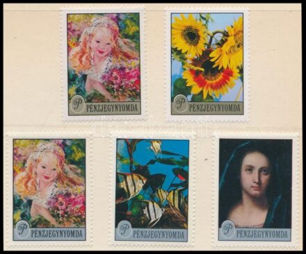 5 db különféle Pénzjegynyomda levélzáró