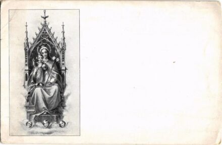 Szűz Mária / Mary, mother of Jesus. Josef Müller Kunstverlag, München (EK)