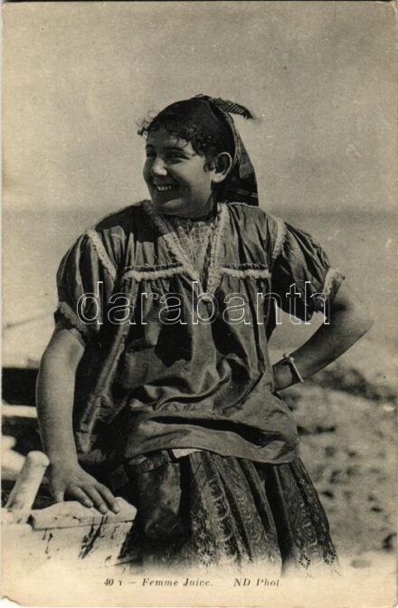 Femme Juive. ND. Phot. / Jewish woman, Judaica (EK)