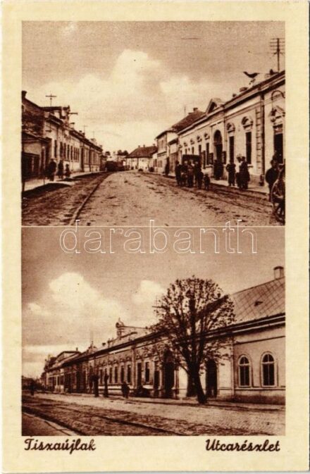 Tiszaújlak, Vulok, Vilok, Vylok; utca részlet/ street view