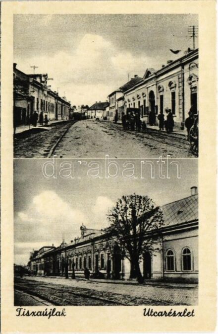 Tiszaújlak, Vulok, Vilok, Vylok; utca részlet / street view
