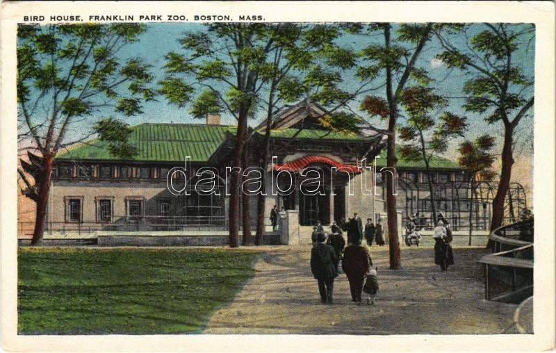 1924 Boston (Massachusetts), bird house, Franklin Park Zoo (EK)