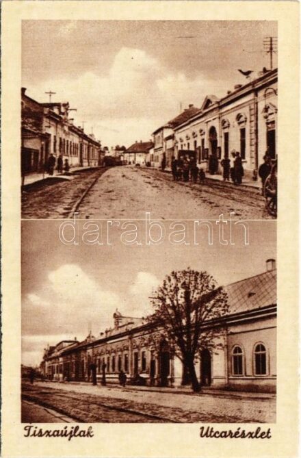 Tiszaújlak, Vulok, Vilok, Vylok; utca részlet / street view