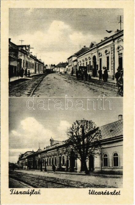 Tiszaújlak, Vulok, Vilok, Vylok; utca részlet / street view
