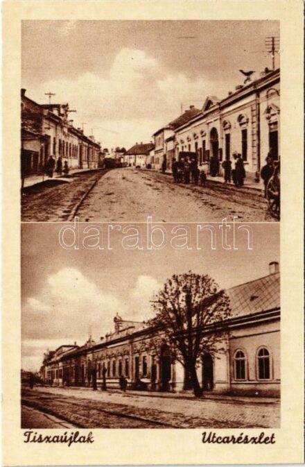 Tiszaújlak, Vulok, Vilok, Vylok; utca részlet / street view
