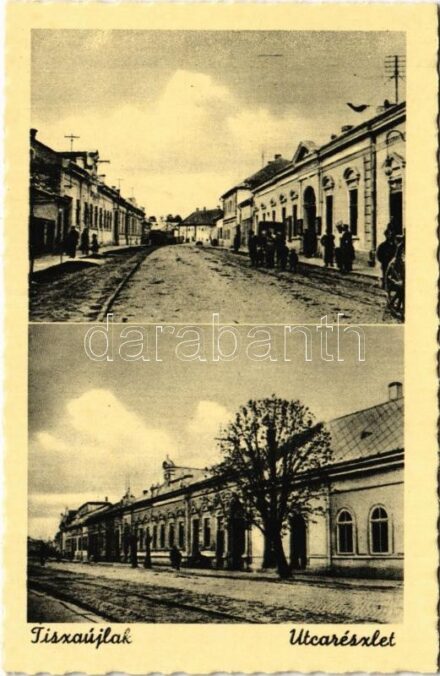 Tiszaújlak, Vulok, Vilok, Vylok; utca részlet / street view