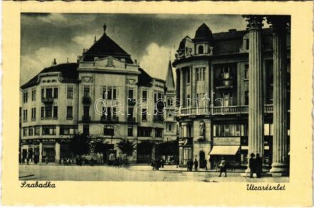 Szabadka, Subotica; utcarészlet / street view