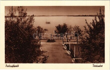 Palicsfürdő, Palic, Palitsch; tórészlet / lake