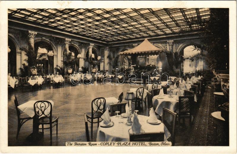 Boston (Massachusetts), The Sheraton Room, Copley Plaza Hotel