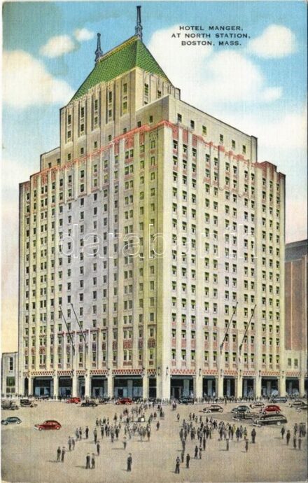 Boston (Massachusetts), Hotel Manger, at North Station, automobiles (wet damage)