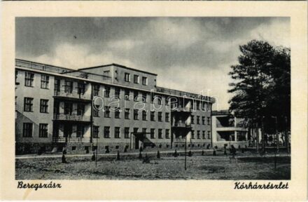 Beregszász, Beregovo, Berehove; kórház / hospital