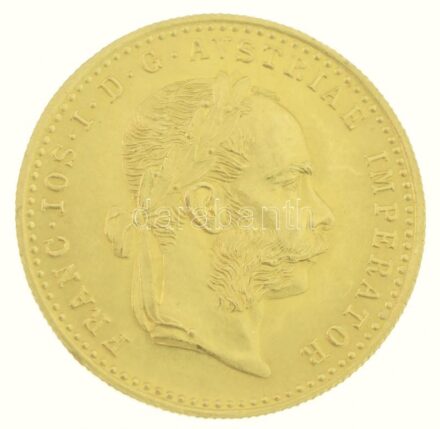 Ausztria 1915. 1D Au 'Ferenc József' utánveret (3,49g/0.986) T:1- / Austria 1915. 1 Ducat Au 'Franz Joseph I' restrike (3,49g/0.986) C:AU Krause KM# 2267