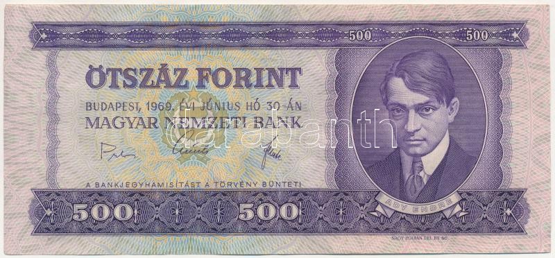 1969. 500Ft 'E657 092407' T:III Adamo F40