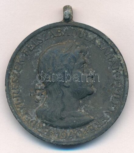1940. 'Erdélyi részek felszabadulásának emlékére' Zn emlékérem. Szign.:BERÁN L. T:2- oxidáció Hungary 1940. 'Commemorative Medal for the Liberation of Transylvania' Zn medal. Sign.:BERÁN L. C:VF oxidation NMK 428.