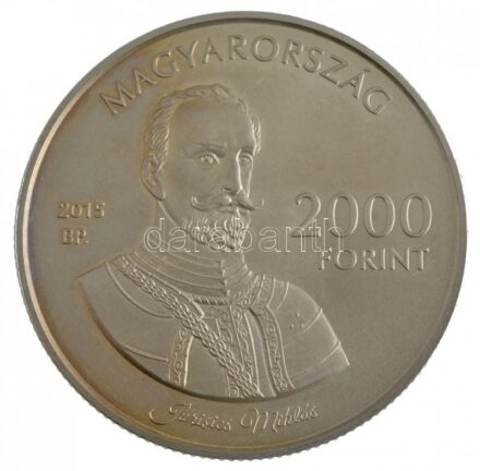2015. 2000Ft Cu-Ni 'Jurisics Miklós / Kőszeg' T:BU Adamo EM297