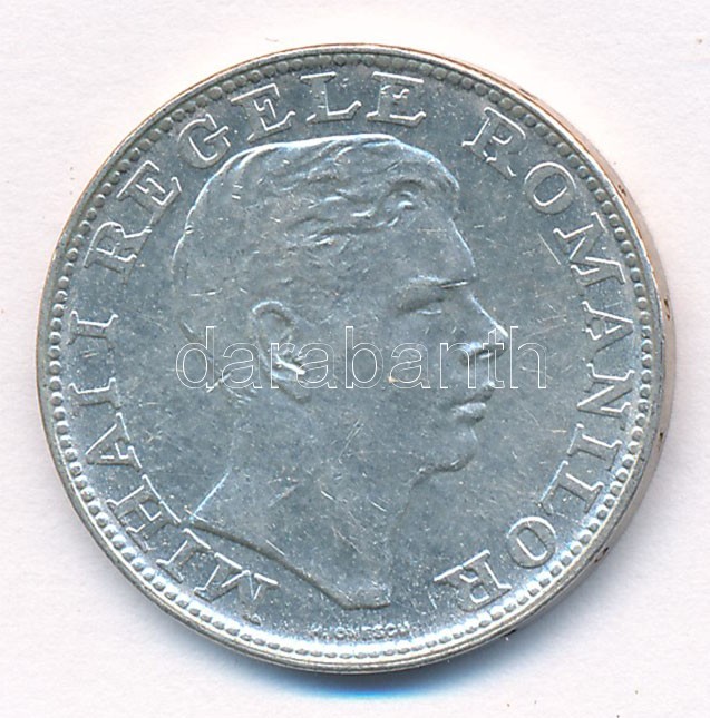 Románia 1942. 200L Ag 'I. Mihály' T:2 Romania 1942. 200 Lei Ag 'Mihai I' C:XF Krause KM#63
