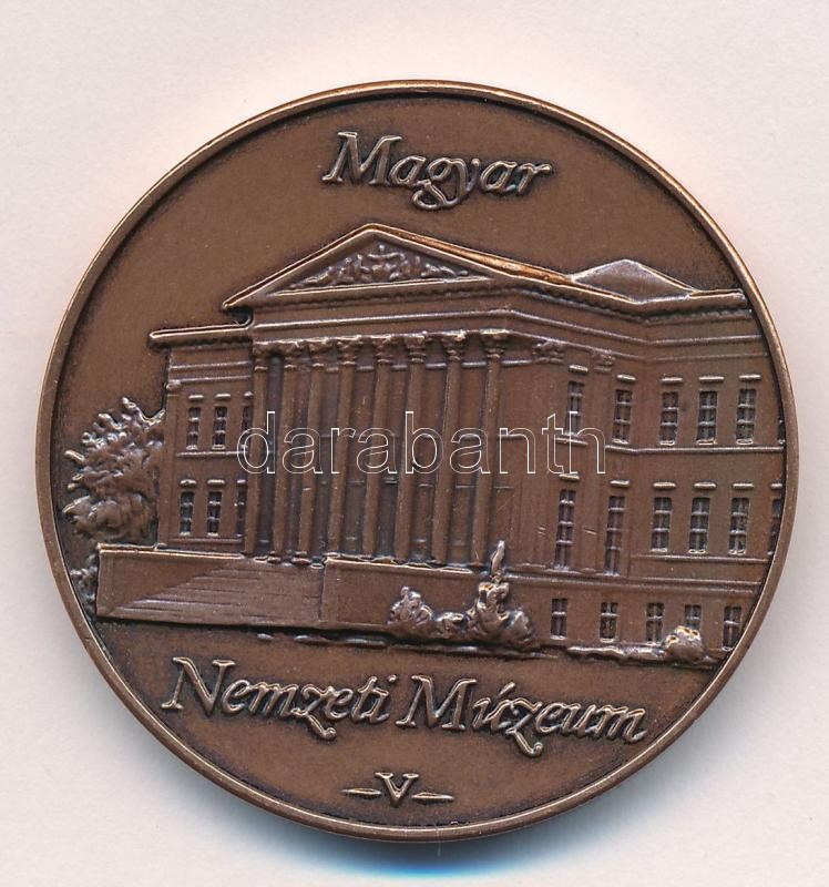 DN 'Magyar Nemzeti Múzeum / Gróf Széchényi Ferenc' Br emlékérem (42,5mm) T:1- - Image 2