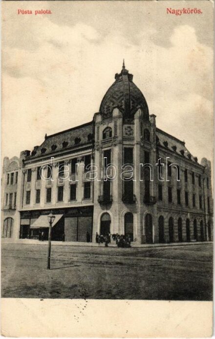 1915 Nagykőrös, Postapalota. Barsó Lajos kiadása (EK)