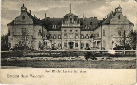 Nagymágocs, Gróf Károlyi kastély déli része (fa)