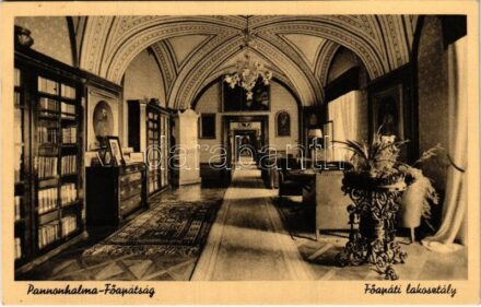 Pannonhalma, Főapáti lakosztály, belső