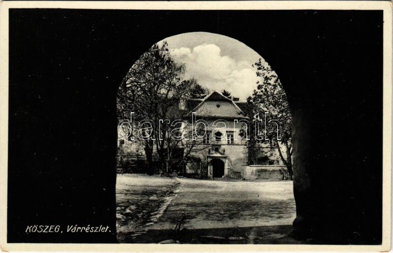 Kőszeg, vár részlet (EK)