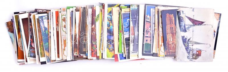 Kb. 200 db MODERN motívum képeslap: festmények / Cca. 200 modern motive postcards: paintings