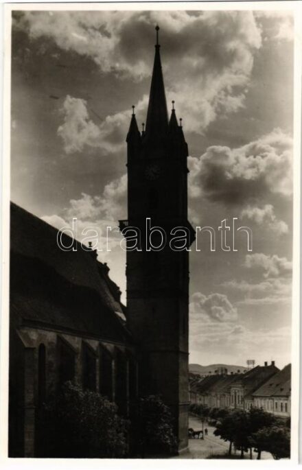 Beszterce, Bistritz, Bistrita; Evangélikus templom. Foto Römischer / Lutheran church