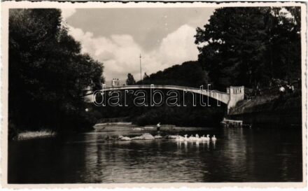 Beszterce, Bistritz, Bistrita; híd / bridge. photo