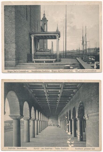 Stockholm - 2 postcards
