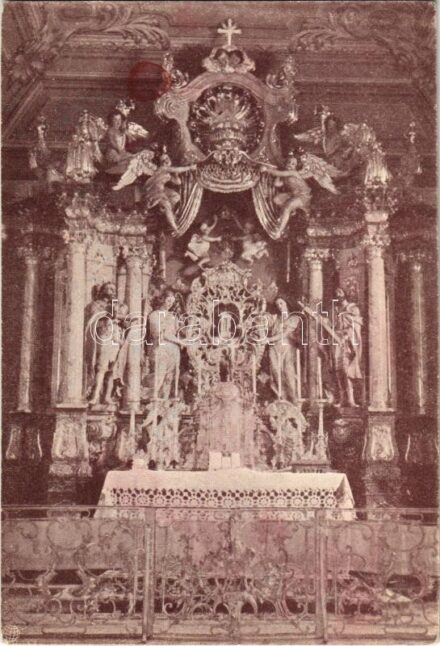 1928 Máriabesnyő (Gödöllő), kegyhely főoltára (fl)