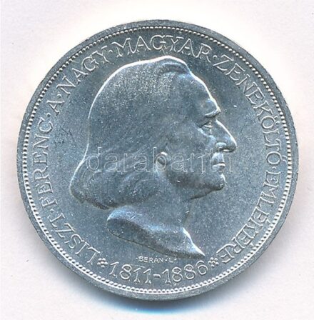 1936. 2P Ag 'Liszt Ferenc' T:1- Adamo P7