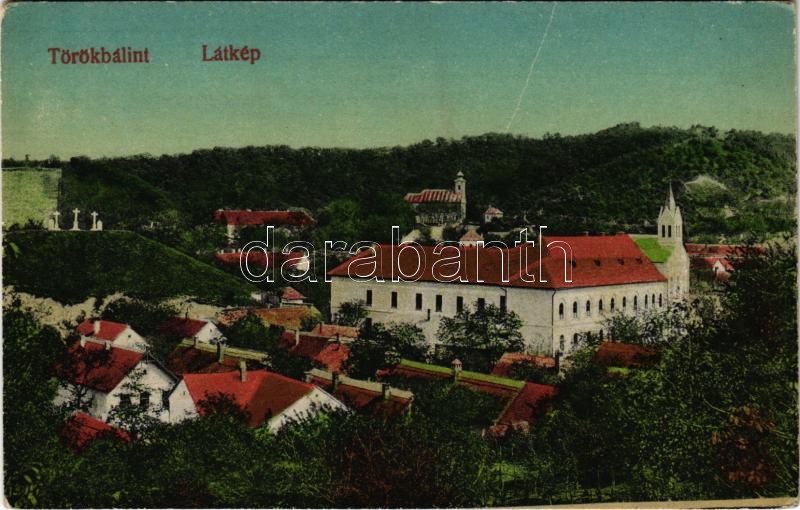 Törökbálint, látkép. Eckstein Samu kiadása (fa)