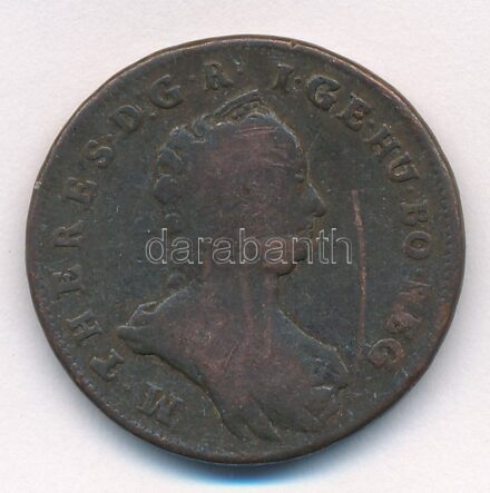1765PH-KM Poltura 'Mária Terézia' T:3 Huszár: 1751., Unger III.: 1270.c